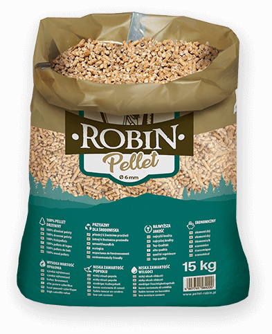 worek pelletu opałowego Robin do kupienia w Chmielniku lub sklepie internetowym